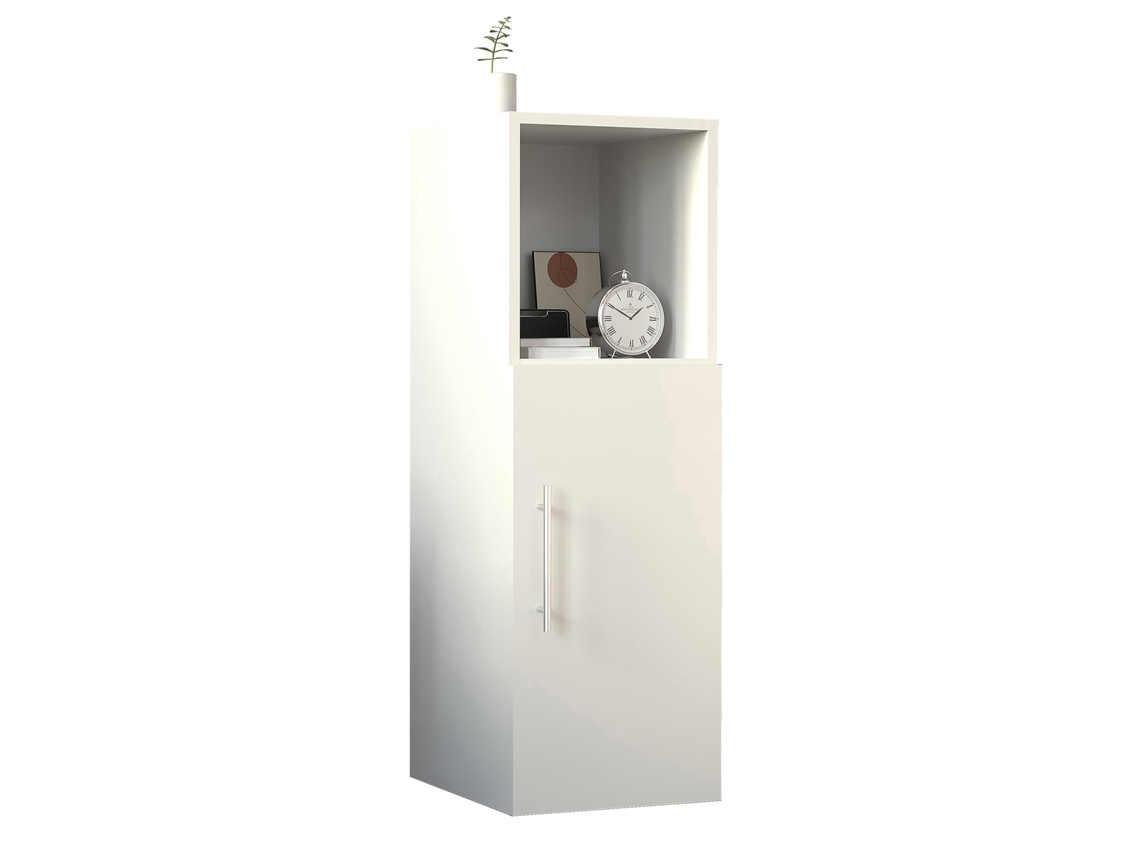 Mesa de Cabeceira Dimensões Aprox Porta Giratória Vcm Branco (l)