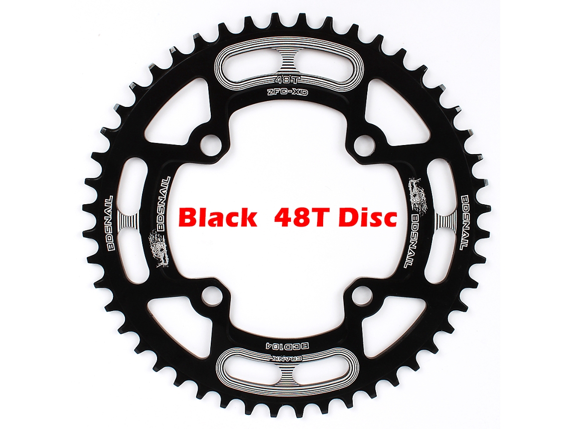 Engrenagem Bicicleta Mtb 104bcd 44-52t Narrow Wide