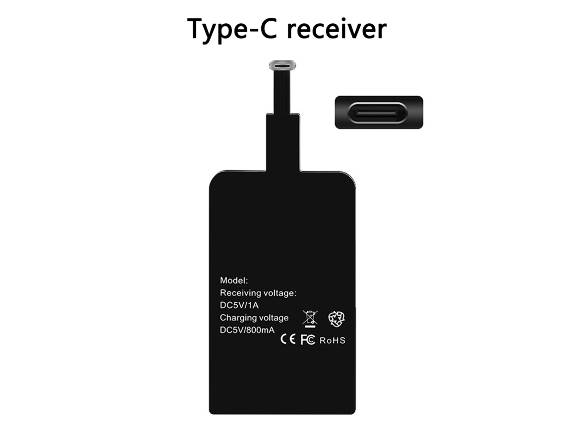 Receiver LAXISCREED com Interface Type c e Carregamento Sem Fio Qi