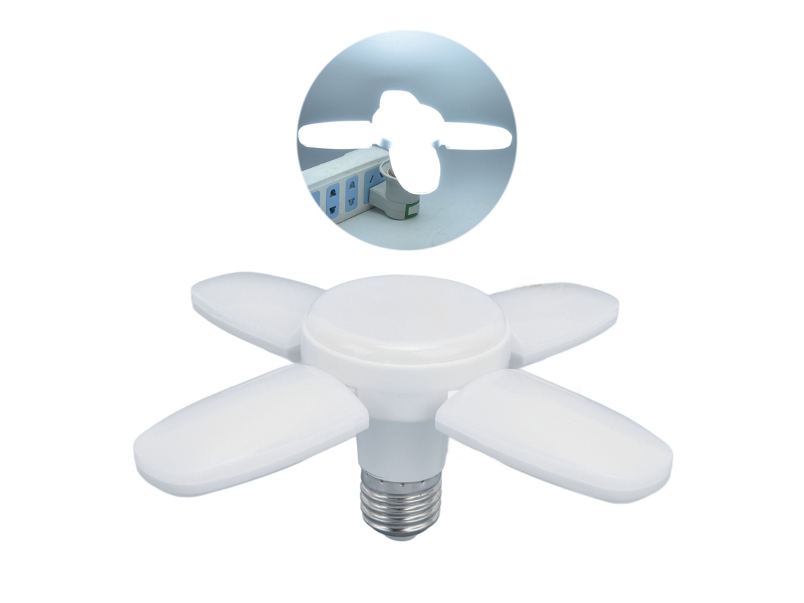 Luminárias de LED dobráveis e deformáveis super brilhantes de 2026 para garagem, oficina e armazém.