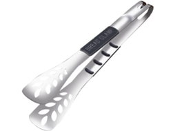 Pinça Para Alimentos Em Aço Inoxidável 1 Peça, Utensílio De Cozinha Prático Para Bifes E Churrasco, Ideal Para Uso