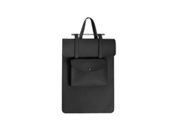 Capa para Portátil HEXINYIGJLY 13 14" com Alça,à Prova de Água, Antichoque, para Macbook e Tablet Preto