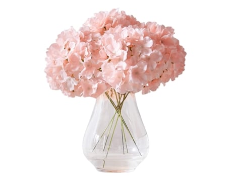 10 Hortênsias Artificiais Blush Casamento Decoração Truyuety