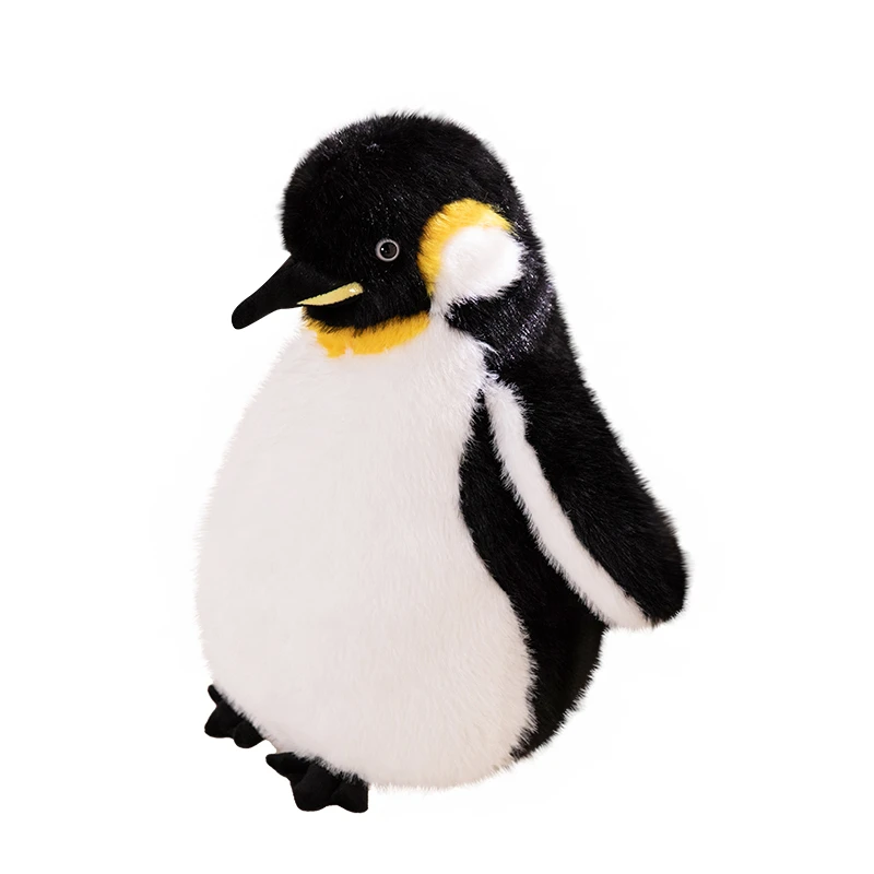 Pinguim de Pelúcia Fofo e Gordinho, Brinquedo de Pelúcia, Brinquedo Infantil MDUG (30 Cm)