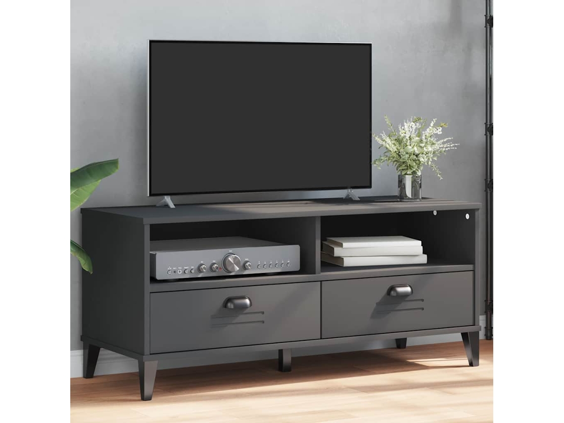 Vidaxl Móvel De Tv Viken Derivados De Madeira Cinzento Antracite