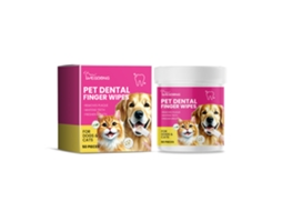 Toalhas Dedo Limpeza Dentes Cães Gatos