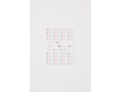 Livro Responses To Loves Work By Gillian Rose De Cookie Mueller, Ian Patterson Et Al. (inglês)