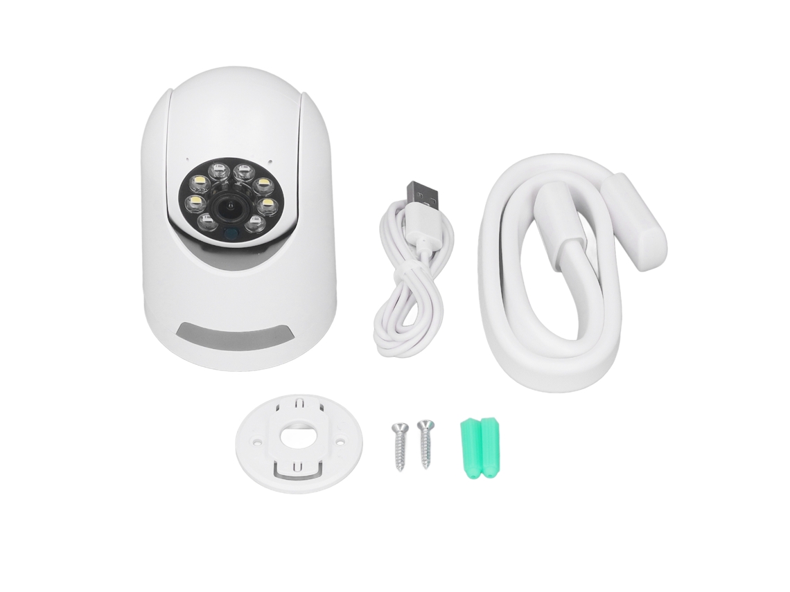 Primerox monitor de Bebê Sem Fio com Vídeo Visão Noturna Conversa Bidirecional e Suporte Flexível 3mp