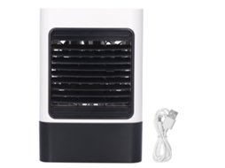 Refrigerador de Ar Mini 600ml com Luz Ambiente Branco