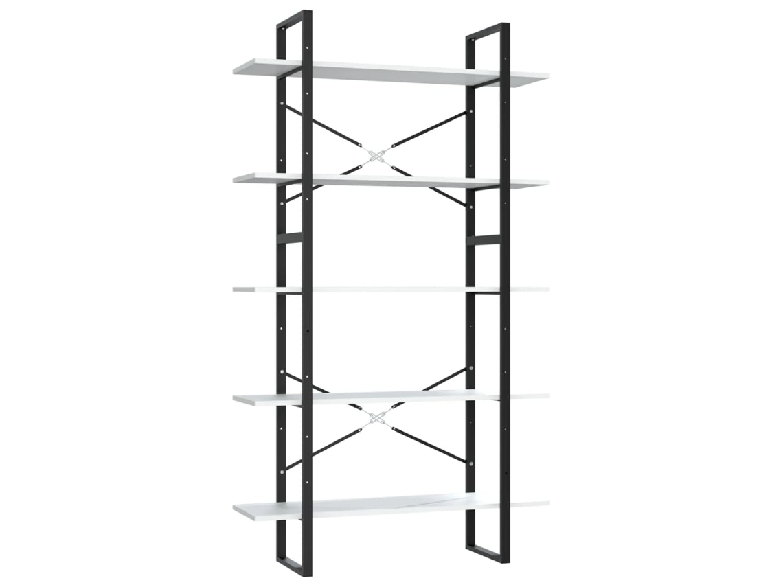 Book Cabinet, Book Cabinets Vidaxl Branco Madeira Processada (n/a)