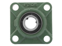 Rolo de apoio Ucf205/205 com base quadrada de 16 polegadas, base sólida e 4 furos de montagem, kit de rolo de 25,4 mm | S/BRAND