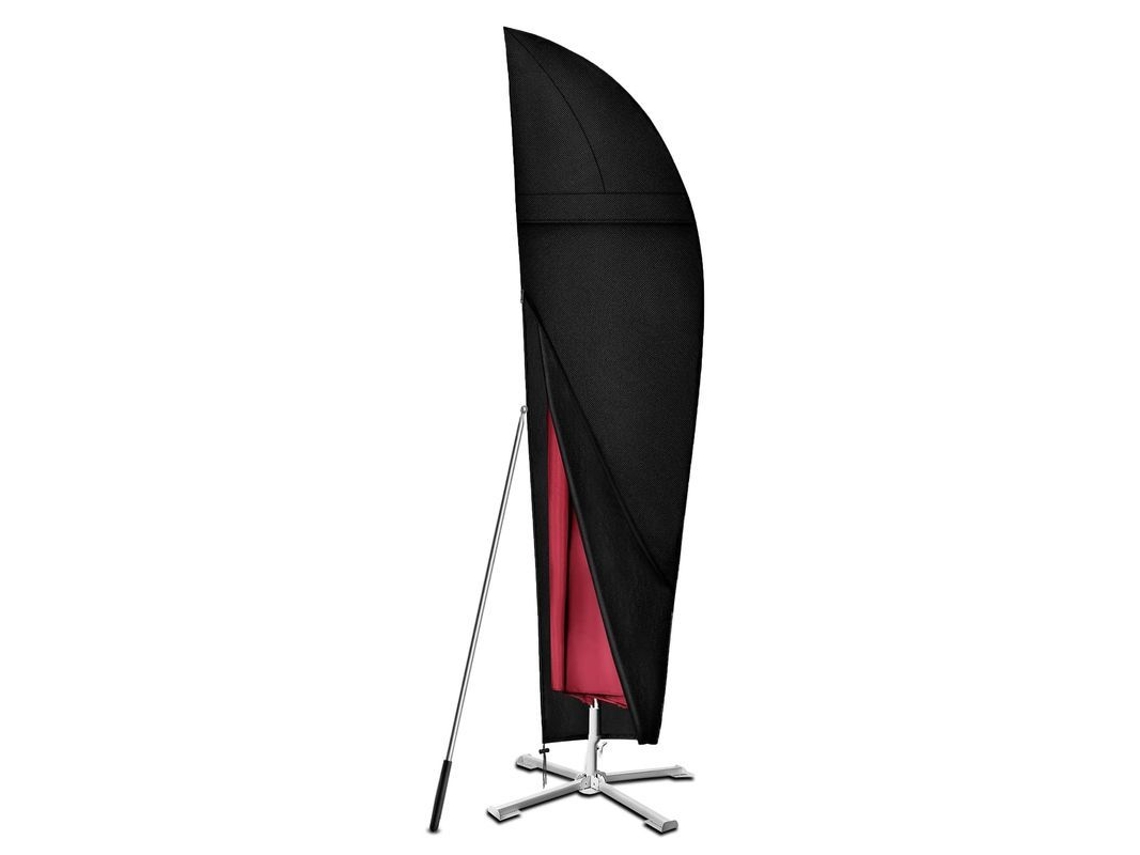 Funda para Parasol de Braço Cantilever Antiuv 600d Oxford, Impermeável com Vara e Bolsa S/MARCA