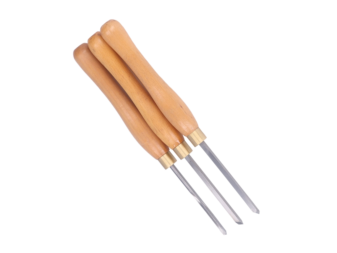 Ferramentas De Torneamento Para Madeira Laxiscreed Com Lâminas De Aço, Para Hobby E Diy