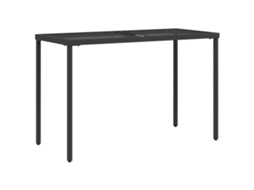 Garden Table, Garden Tables Vidaxl Preto Rattan / Vime (n/a)