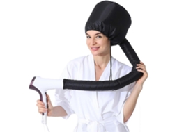 Touca para Secar Cabelo, Acessório Atualizado Secador de Ajustável Cabel O, Secado GOKOCO (preto)