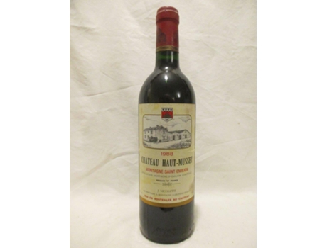 Vinho Tinto CHÂTEAU HAUT MUSSET 1988 (75 cl - 1 unidade)