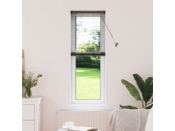 Vidaxl Persianas Venecianas Preto 130 X 40 Cm Alumínio