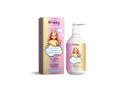 Wiieey 2 em 1 Shampoo Gel Repara Pontes Cabelo Suave
