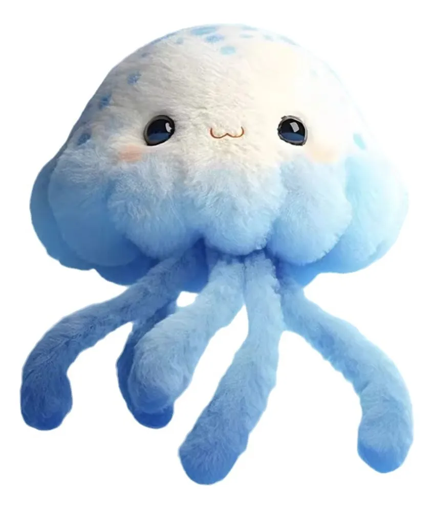 Brinquedo De Pelúcia Pingente De Água-Viva De Aquário Explosivo Desenho Animado Fofovayotoy