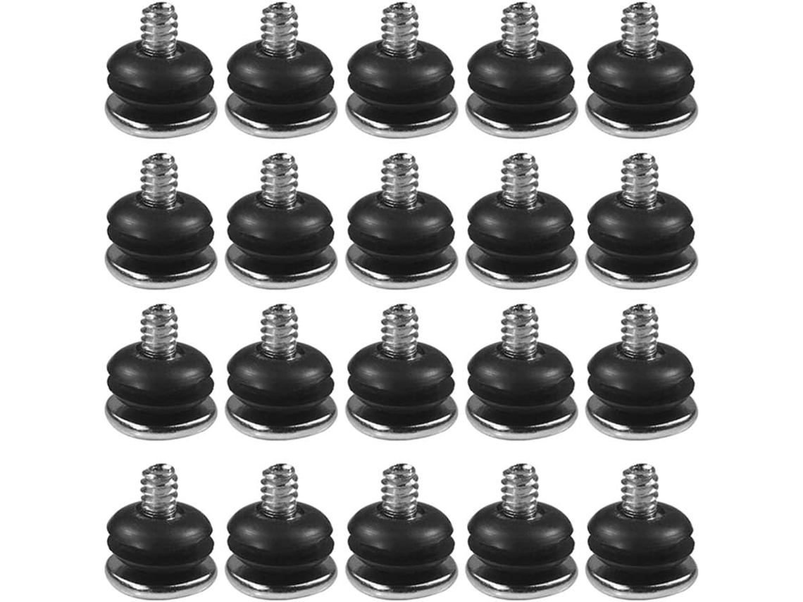 Conjunto De 20 Parafusos À Prova Choque, Parafusos Com Absorção De Impacto Para Kit 3, 5 Polegadas, Pontas De Chave