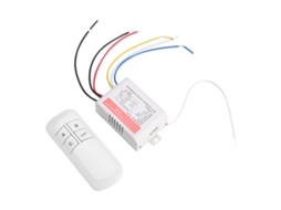 Laxiscreed Interruptor Wireless 220v Com Controle Remoto De 3 Canais Para Casa E Escritório