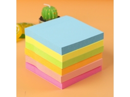 Notas Adesivas Em 6 Cores Brilhantes, 76 X 76 Mm 100 Folhas/bloco Aquaforge (rosa)