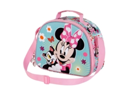 Lancheira Disney Minnie Mouse Figaro 3D, Rosa