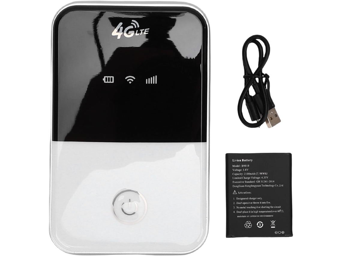 Roteador Wi-fi Portátil De Alta Velocidade 4g 150 Mbps Para Viagens,