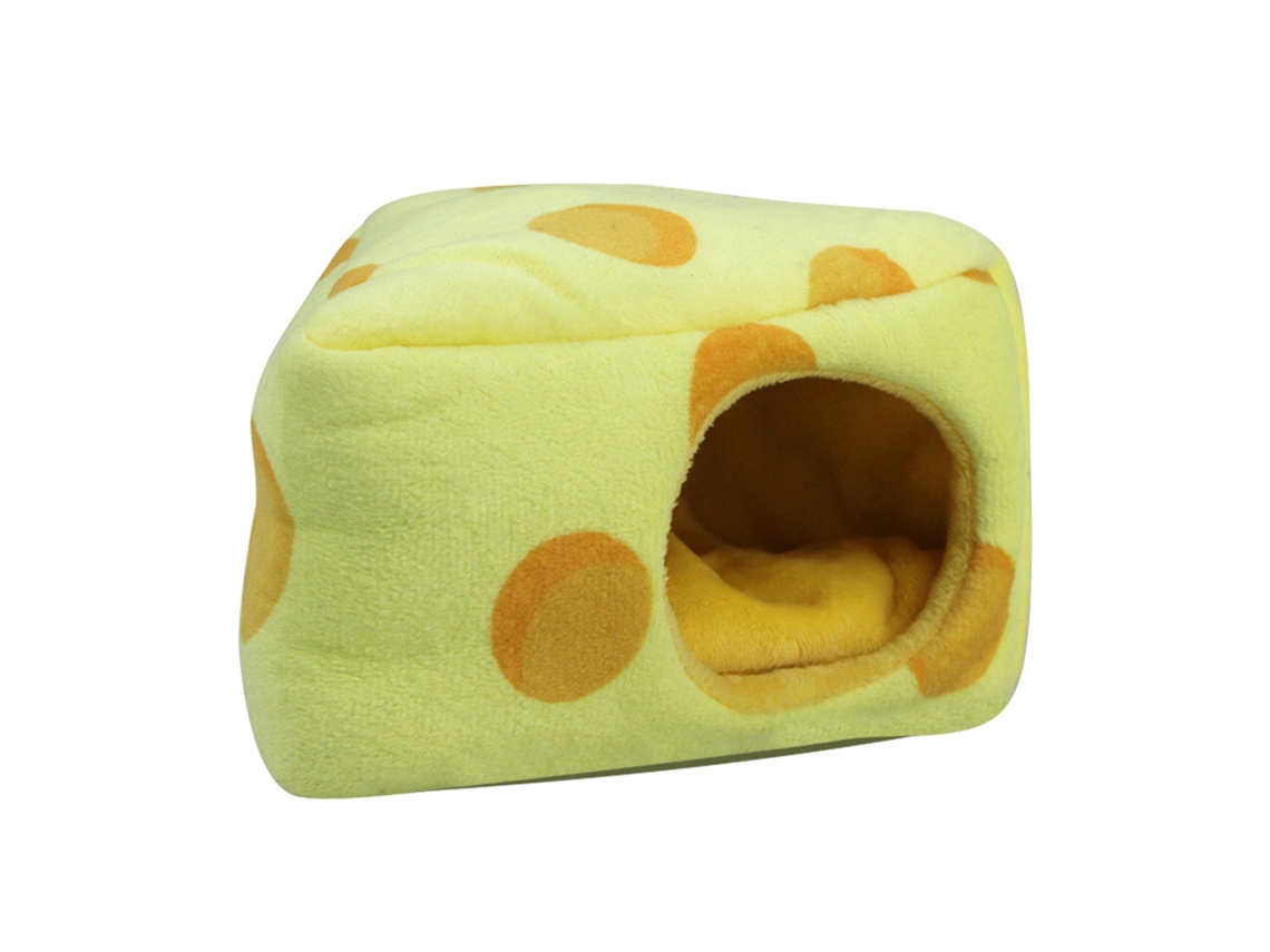 Saco de Dormir com Forma de Queijo para Hamsters