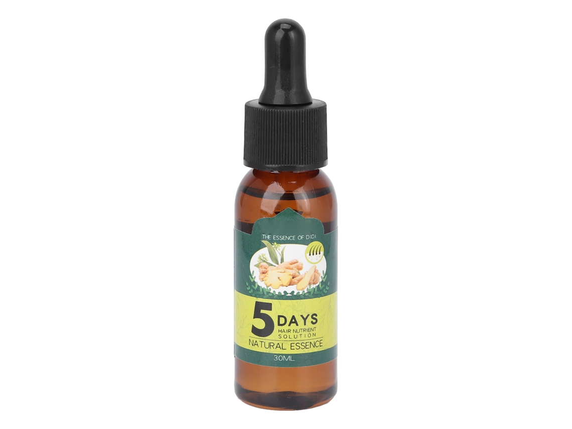 Sérum Para Crecimiento Capilar De Jengibre 30ml Para Hombres Y Mujeres Con Pérdida De Cabello