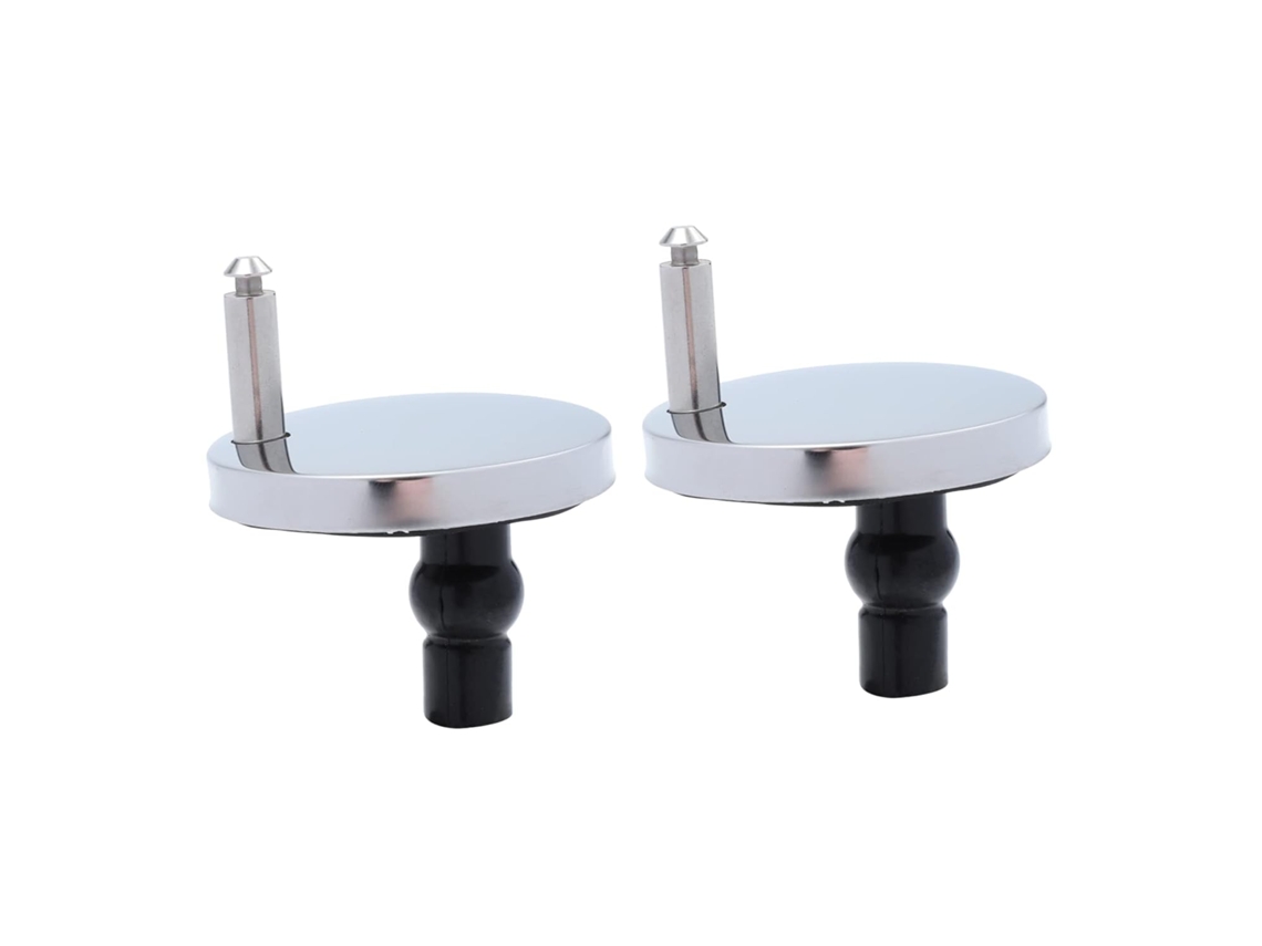 2 (pacote Com 2 Parafusos De Fixação Para Assento Sanitário - Peças De Reposição)