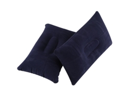 Conjunto de 2 Almofadas Infláveis BRILVIBERA para Assento, Azul, 38x24cm