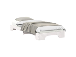 Estrutura da Cama Branco 100 X 210 Cm MAISON EXCLUSIVE