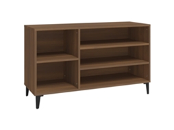 Sapateira MAISON EXCLUSIVE Derivados Madeira Carvalho Castanho (102x36x60 cm)