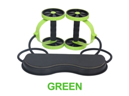 Exercitador abdominal Slowmoose com roda de resistência e rolo abdominal