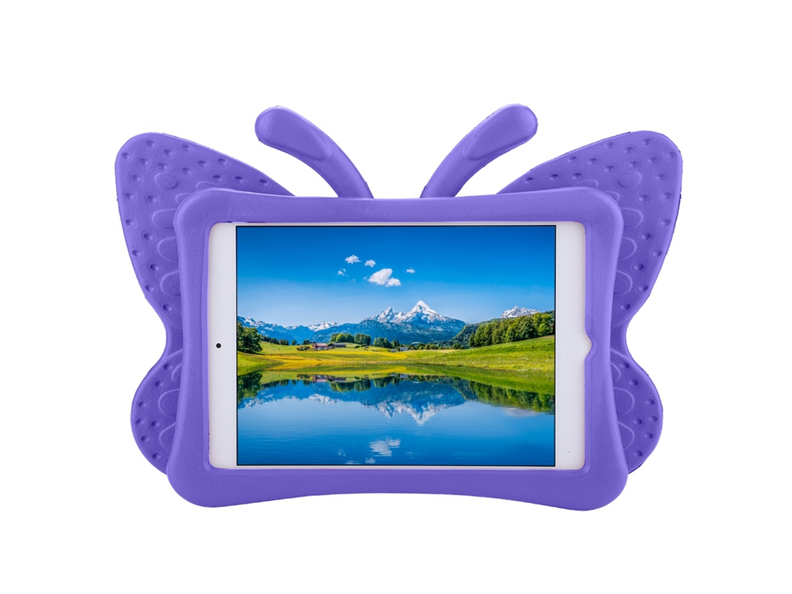 Capa Protetora (design De Borboleta 3d, À Prova De Crianças) Material Eva Capa Protetora Para Ipad Mini1/2/3/4