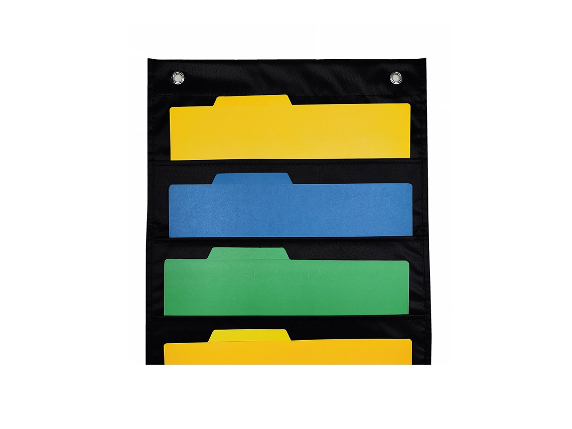 Organizador De Archivos De Pared Colgante 5 Bolsillos