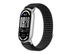 Bracelete Para Xiaomi Smart Band 10/9/8 - Nylon Trançado - Fecho De Velcro Preta