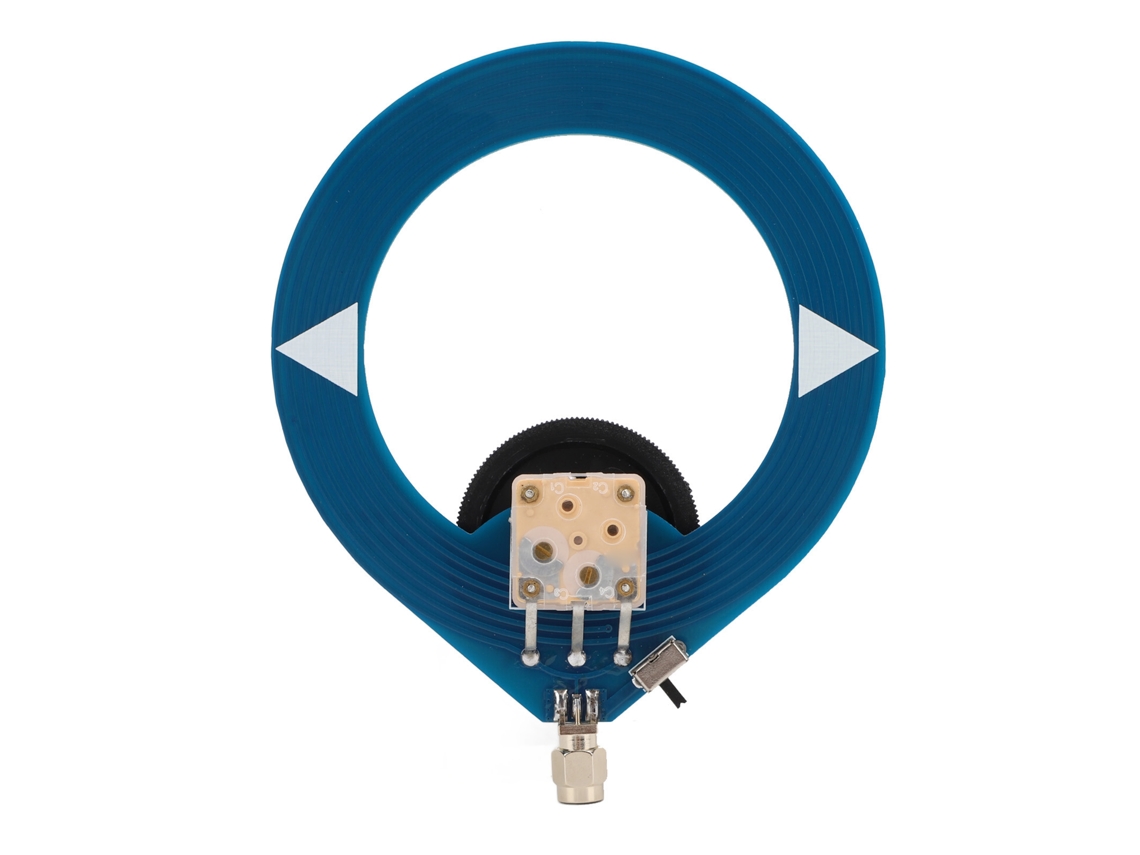 Aetheria antena Loop Sw Donut 4mhz 24mhz Portátil para Rádio de Onda Curta Azul