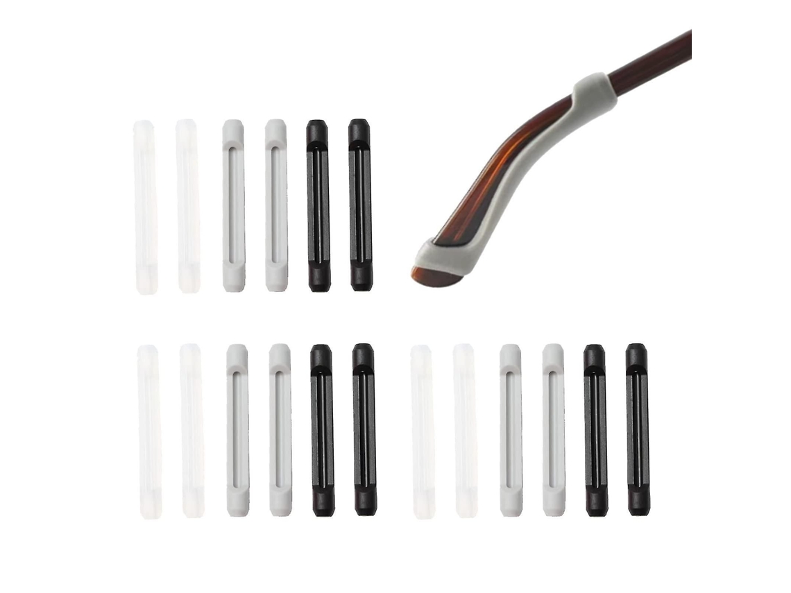 9 Pares Gafas Antideslizantes Ganchos Agarres Anteojos Puntas Finais de Silicone Suave Cubiertas para Brazos Varias e Sol GOKOCO