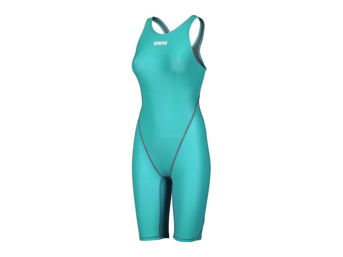 Fato de Banho de Mulher para Natação ARENA Powerskin St Next Azul (30)
