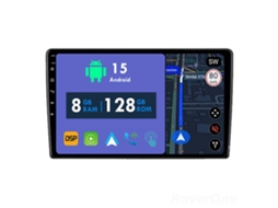 Auto Rádio Carro Bluetooth Autoradio 8GB RAM 128G ROM CarPlay Navegação GPS Ecrã Táctil RoverOne para Ford Transit 350 2020-2021  