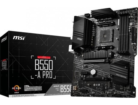 Motherboard MSI B550-A PRO (Socket AM4 - AMD B550 - ATX)