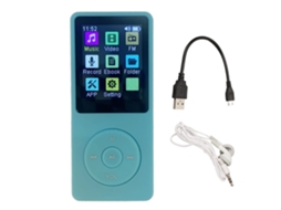 Walkman MP3 compacto com suporte a cartão TF EOOCOO