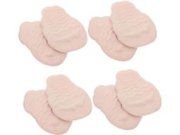 Holibanna Conjunto De 4 Pares Palmilhas Gel Para Mulheres, Confortáveis E Antiderrapantes Para A Parte Frontal Dos Pés
