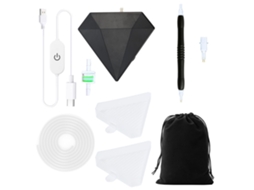 Caneta Elétrica Portátil Usb Para Pintura De Diamantes,velocidade Ajustável Com Bandeja De Armazenamento Digitallab (preto, Estilo 2)