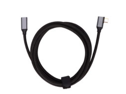 Raum-cabo Extensor Usb Tipo C Ângulo Retto 4k 10gbps Dissipação De Calor 200cm Para Tablets Celulares