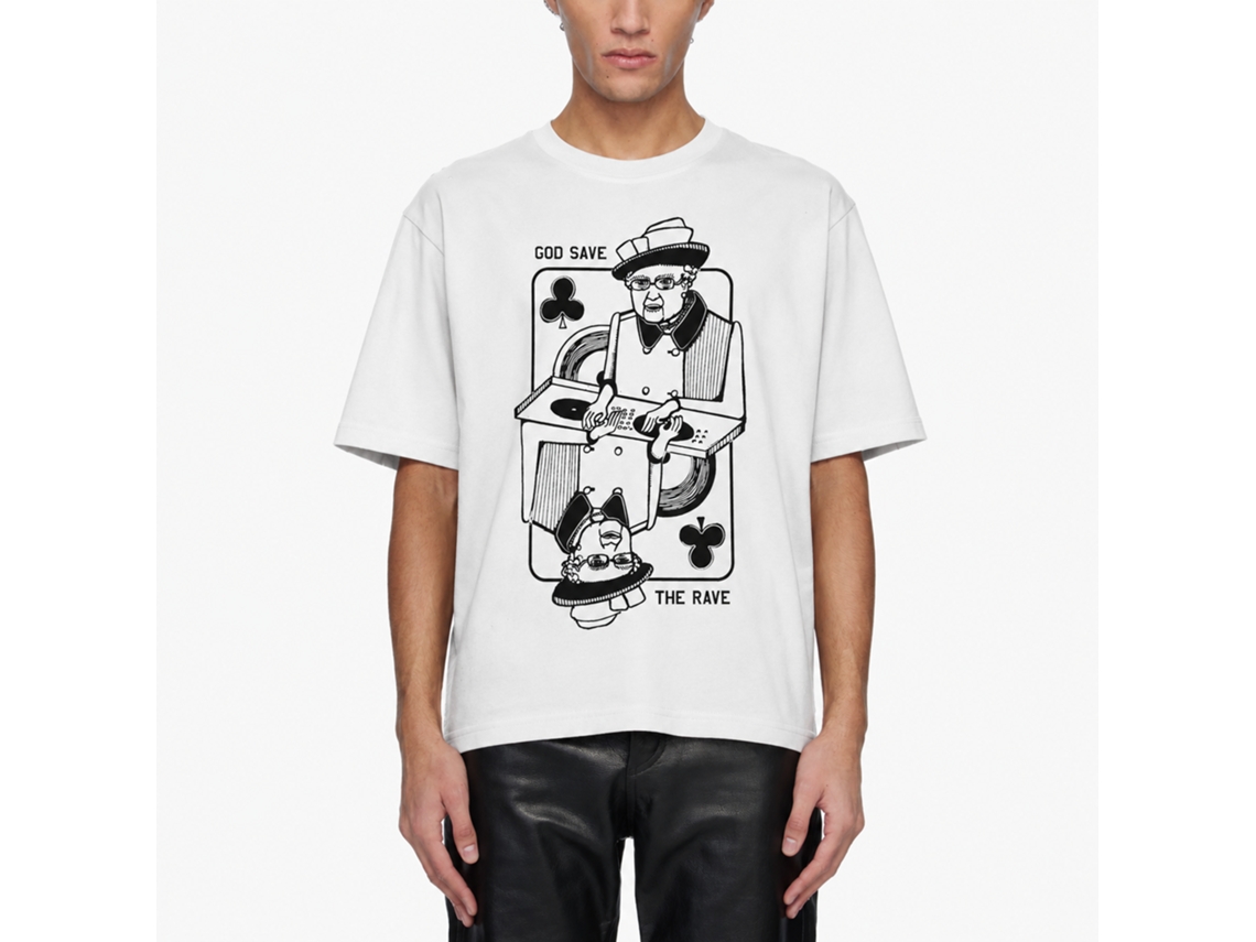 Rockinstone Queen Of Clubs Pod Liza T-shirt Unique Designer Style