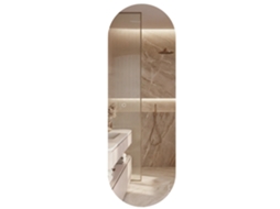 Espelho de Parede REA Mol ov Transparent 150x50 Led
