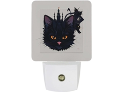 Luz Noturna Led Com Sensor, Luz Noturna Branca Quente Suave, Banheiro, Quarto, Cozinha, Quadrada
